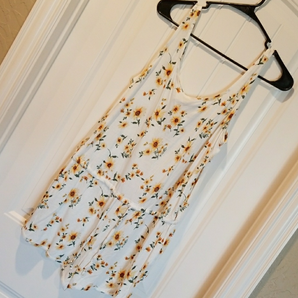 Sunflower romper